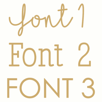 fonts