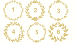 3mm mdf  Wreaths – Various Styles