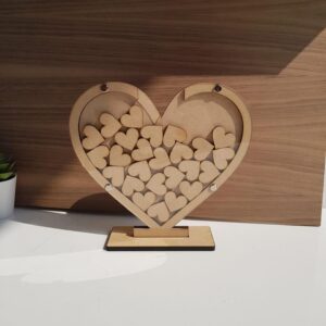 20cm Heart Shaped Drop Box