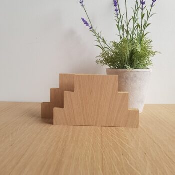 19MM OAK VENEER 3 TIER JOINED SET (40mm high steps 100mm, 150mm, 200mm)