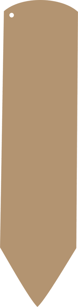 3mm MDF Pencil Shape