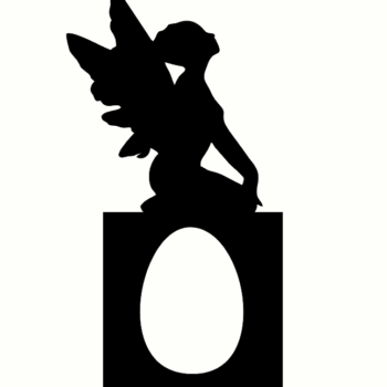 18mm Sitting Fairy Kinder or Creme Egg Holder