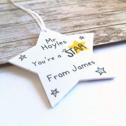 You're A Star Printed Star