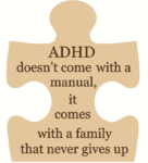 18mm Engraved Jigsaw - ADHD - doesn't come with a manual