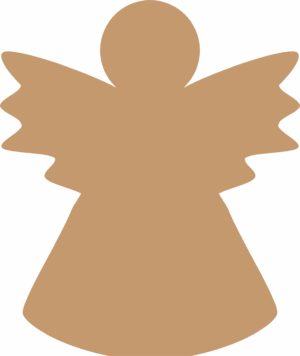 18mm Freestanding New Angel Shape 200mm High