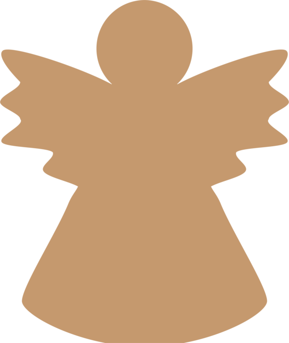 18mm Freestanding New Angel Shape 200mm High