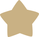 3mm MDF Rounded Country Star