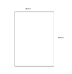 Acrylic Sheet - A3 Size (297mm x 420mm)