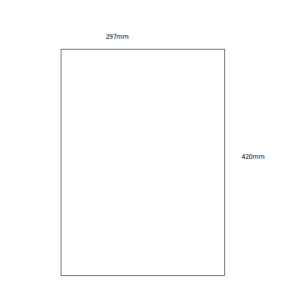 Acrylic Sheet - A3 Size (297mm x 420mm)