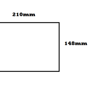 Acrylic Sheet - A5 Size (210mm x 148mm)