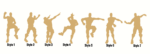 18mm Dance Shapes with Joined Letter