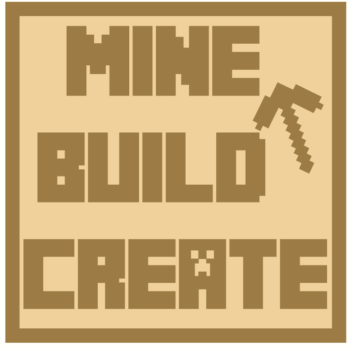 3mm mdf Minecraft Theme Square - Mine Build Create
