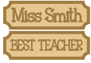 3mm Tiny Street Sign Style 2