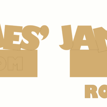 3mm MDF Door Plaque Toy Story Theme
