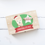 Personalised Rectangular Printed Christmas Eve Box – Llama Boy