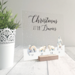 Printed IKEA Ribba or Sannahed Replacement Front Acrylic Christmas Scene – Polar Bears