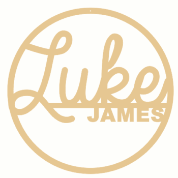 script font double line hoop pic 2