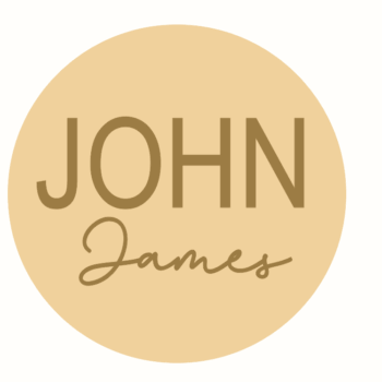 3mm mdf Circle Name with 2 Names - Top Line Ariel bottom line Signature Font