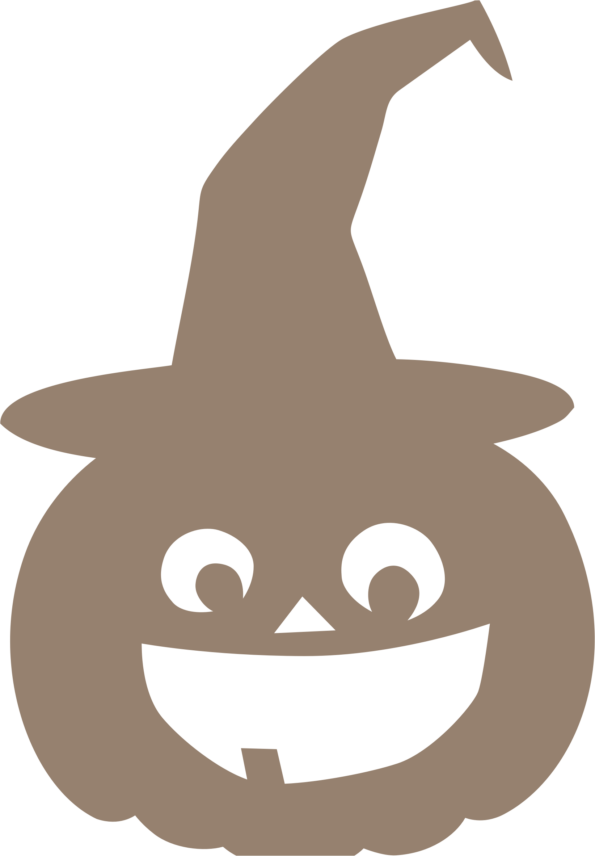 FACE CUT OUT PUMPKIN WITH HAT