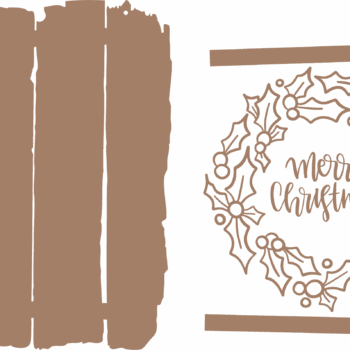 3mm Layered Driftwood Plaque Style 2