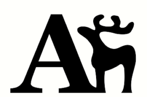 18mm mdf Georgia Font Letter with Deer Shape