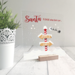 Printed IKEA Ribba or Sannahed Replacement Front Acrylic -Signpost Design