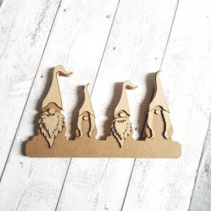 18mm Layered Gnome Family