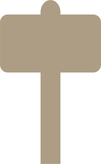 3mm MDF Signpost (pack of 10)