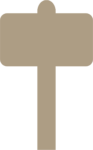 3mm MDF Signpost (pack of 10)