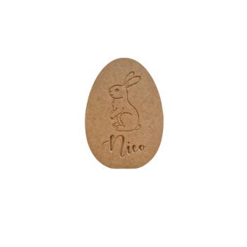 18mm Engraved Egg