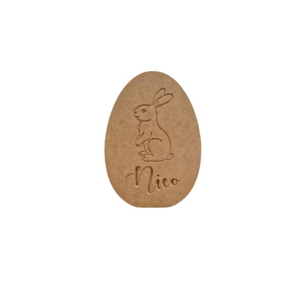 18mm Engraved Egg