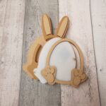 18mm Fillable Easter Egg with Ears Chocolate Egg Drop Box
