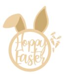 3mm Hoppy Easter Bunny Head