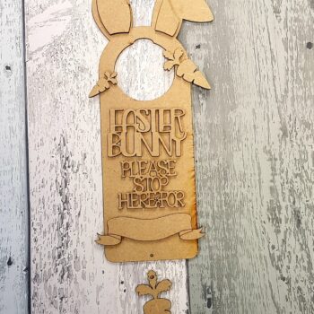 3mm MDF Easter Door Hanger