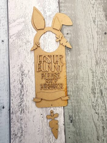 3mm MDF Easter Door Hanger