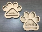 18mm Layered Fillable Paw Shape 1