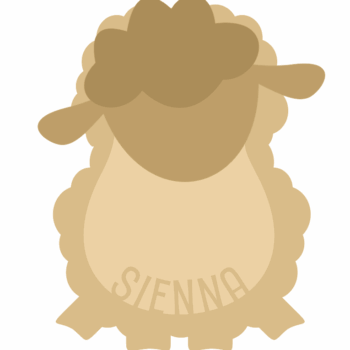 18mm Layered Fillable Sheep 1