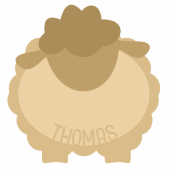18mm Layered Fillable Sheep 2