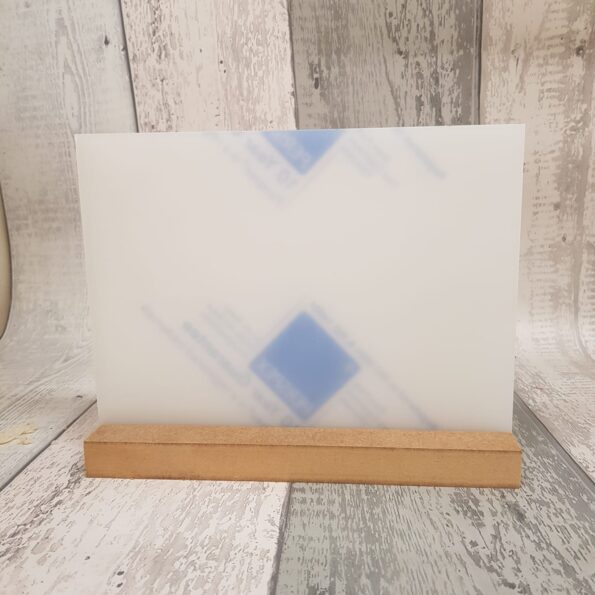 Perspex Candle Stand 200 x 150mm ( with 3 T Light holes)
