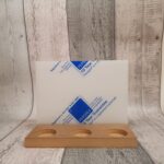 Perspex Candle Stand 200 x 200mm (with 3 T Light Holes)