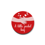 3mm Printed Pocket Hug – Red