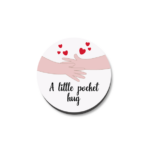 3mm Printed Pocket Hug - White
