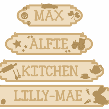 Make Your Own 3mm layered street sign
