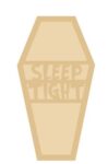 18mm Layered Fillable Coffin Shape with name