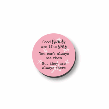 3mm Printed Pocket Hug - Good Friends Are Like Stars