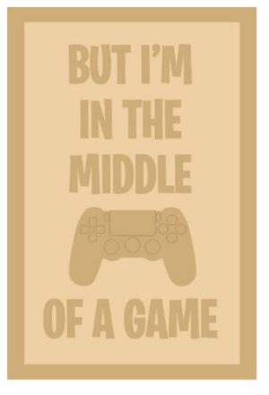 3mm and 4mm Layered Plaque - But I'm In The Middle Of A Game Style 1