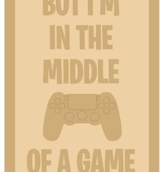 3mm and 4mm Layered Plaque - But I'm In The Middle Of A Game Style 1