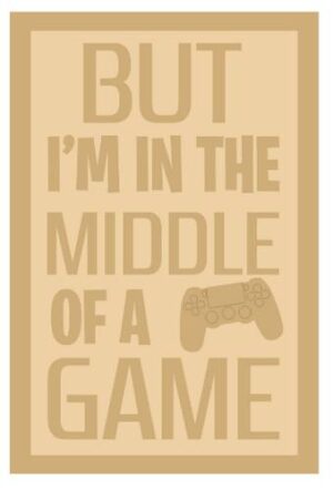 3mm and 4mm Layered Plaque - But I'm In The Middle Of A Game Style 2