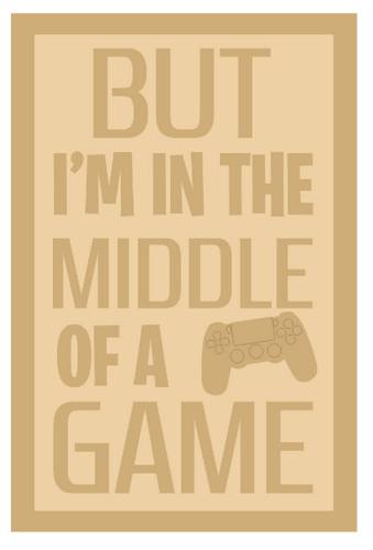 3mm and 4mm Layered Plaque - But I'm In The Middle Of A Game Style 2