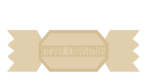 18mm Layered Fillable Christmas Cracker with name